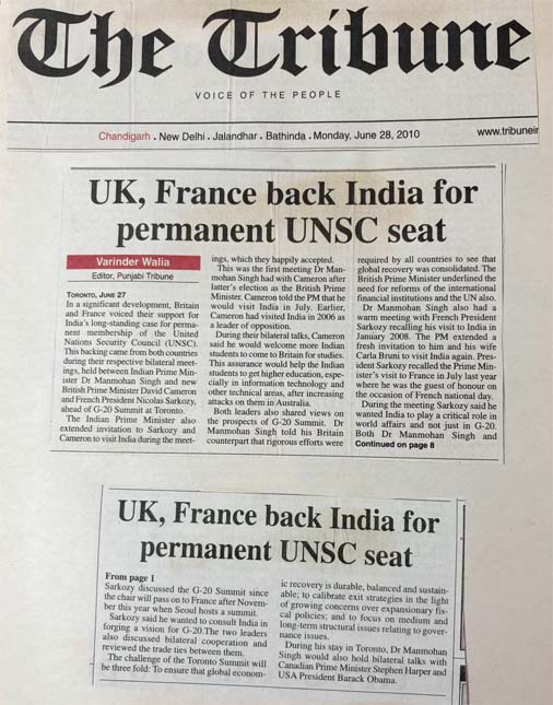 G-20 Summit Varinder Walia